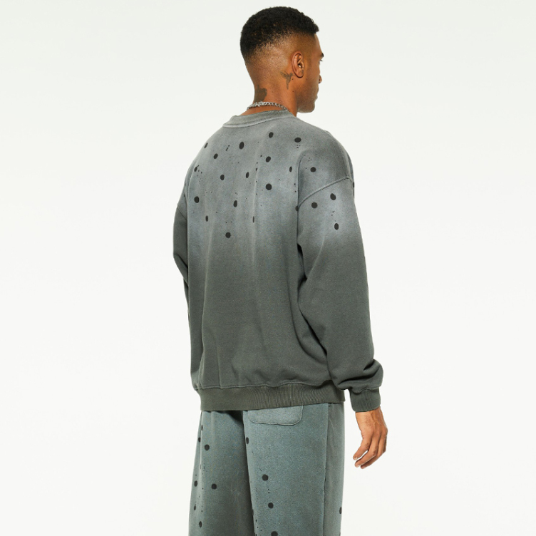 Trend fashion ripped design sweatshirts