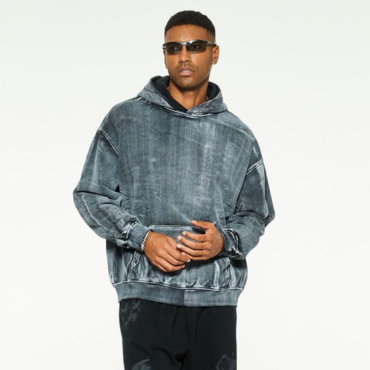New fashion casual vintage batik hoodies