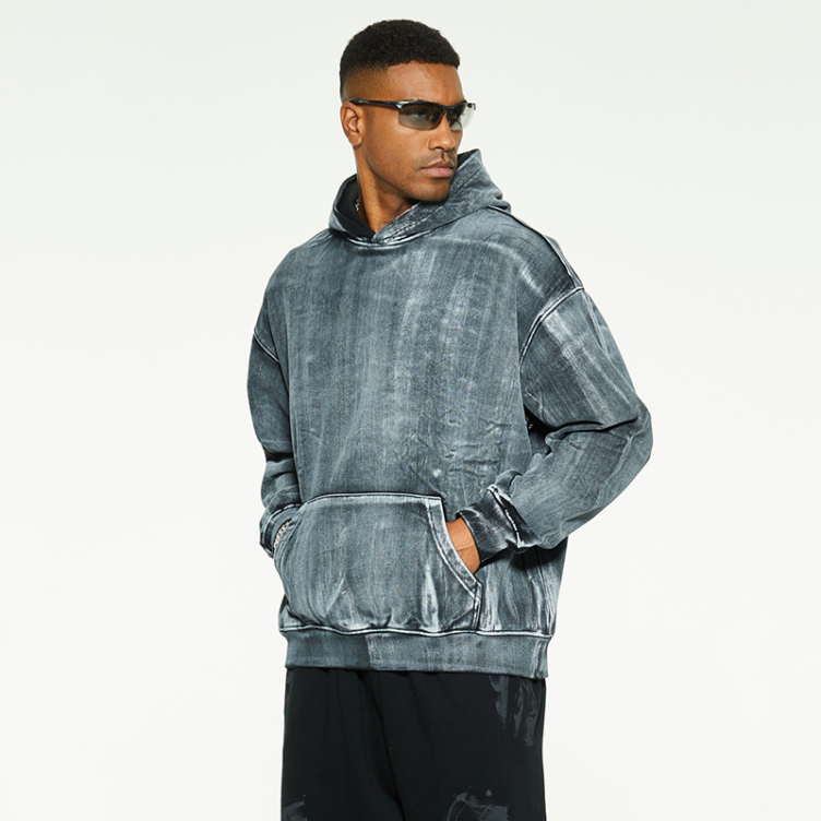 New fashion casual vintage batik hoodies