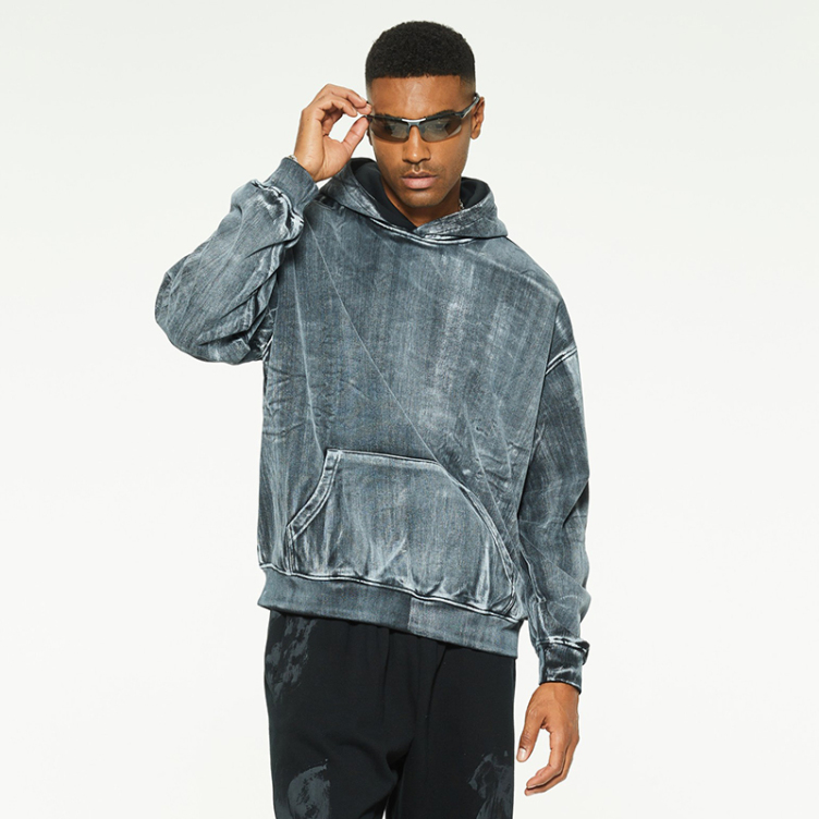 New fashion casual vintage batik hoodies