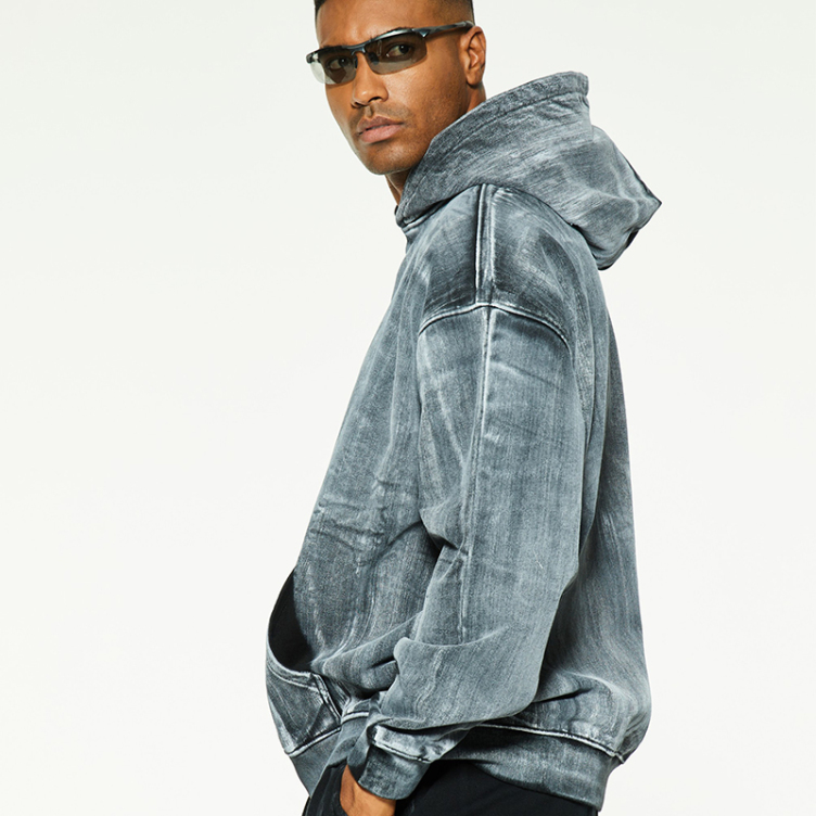 New fashion casual vintage batik hoodies