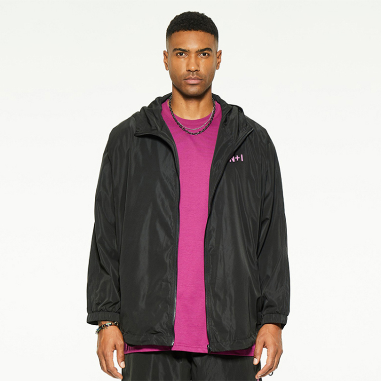 New alphabet print outdoor thin batsleeve jackets