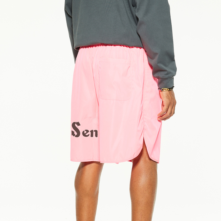 100% pure organic cotton letters print design shorts