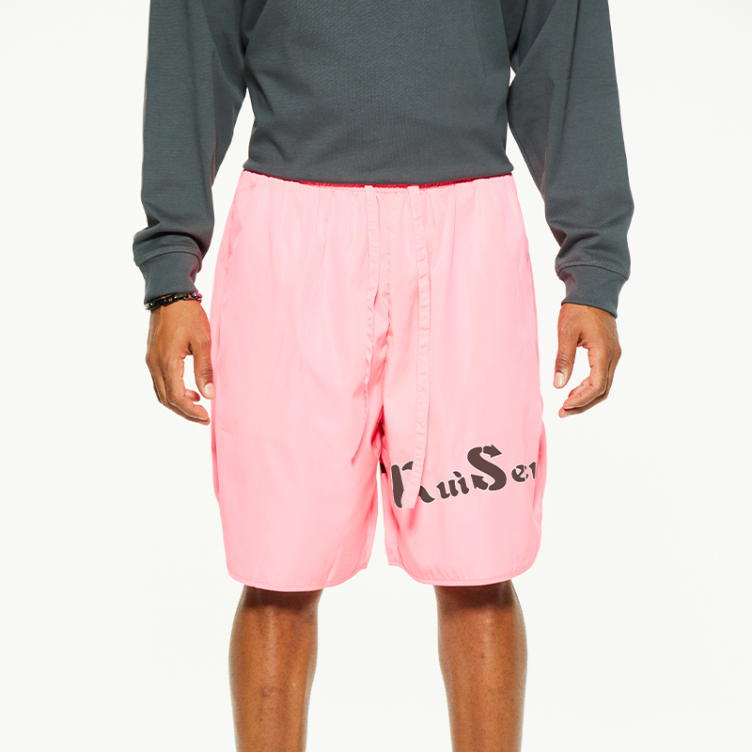 100% pure organic cotton letters print design shorts