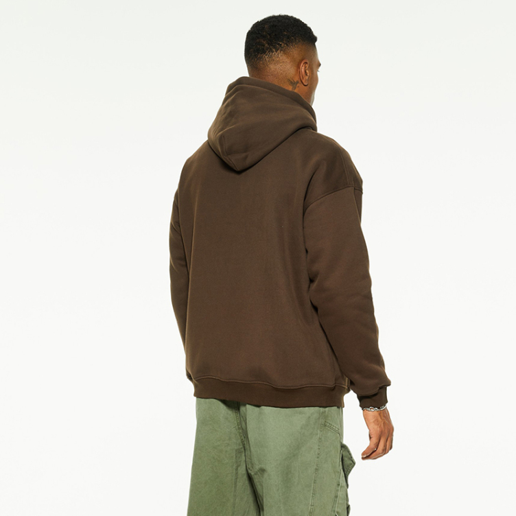 Spray dye old irregular zipper hipster hoodies