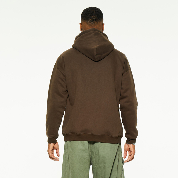 Spray dye old irregular zipper hipster hoodies