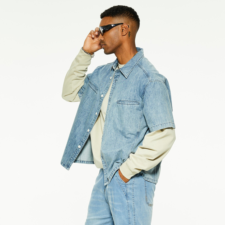 Premium denim trend vintage shirts