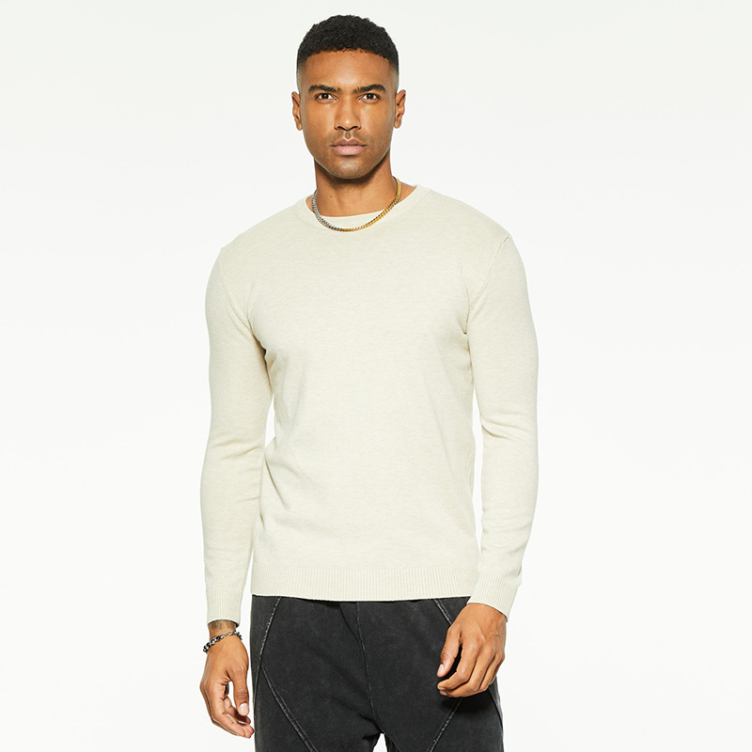 Solid color knit bottom inner T-Shirt