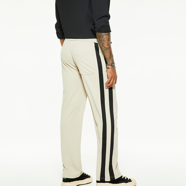 American basic side webbing casual sweatpants
