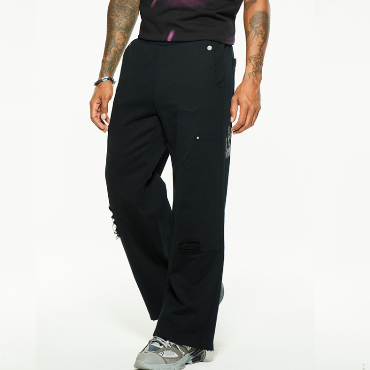 Europe and American fall and winter workwear casual sports loose pants