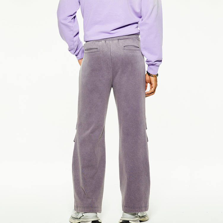 New American high street drag floor casual micro slim pants