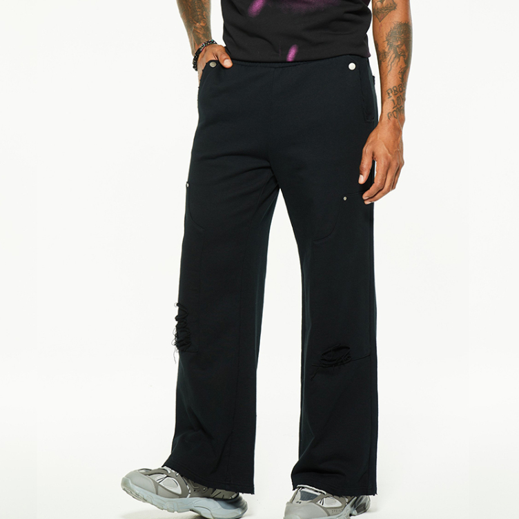 Europe and American fall and winter workwear casual sports loose pants