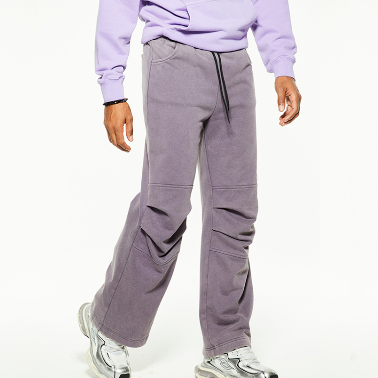 New American high street drag floor casual micro slim pants