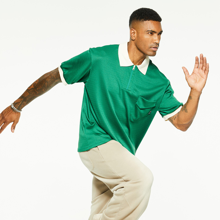 New mesh breathable casual polo shirts