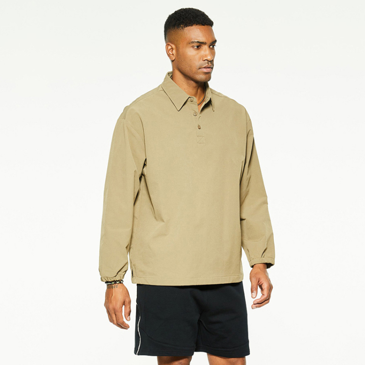 Outdoor windproof quick-dry polo shirts