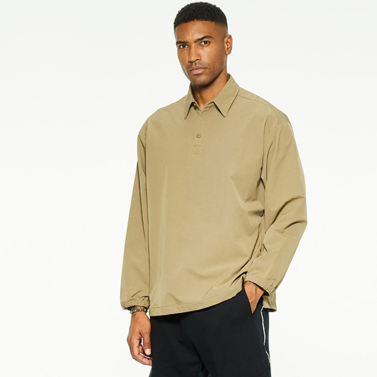 Outdoor windproof quick-dry polo shirts