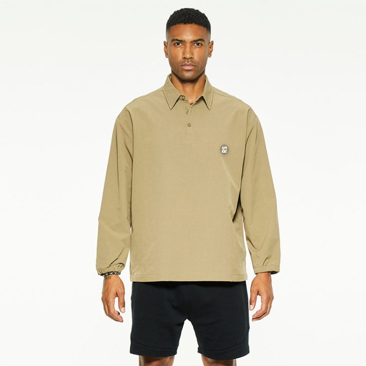 Outdoor windproof quick-dry polo shirts