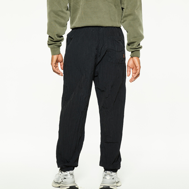 Tide striped cord outdoor casual pants