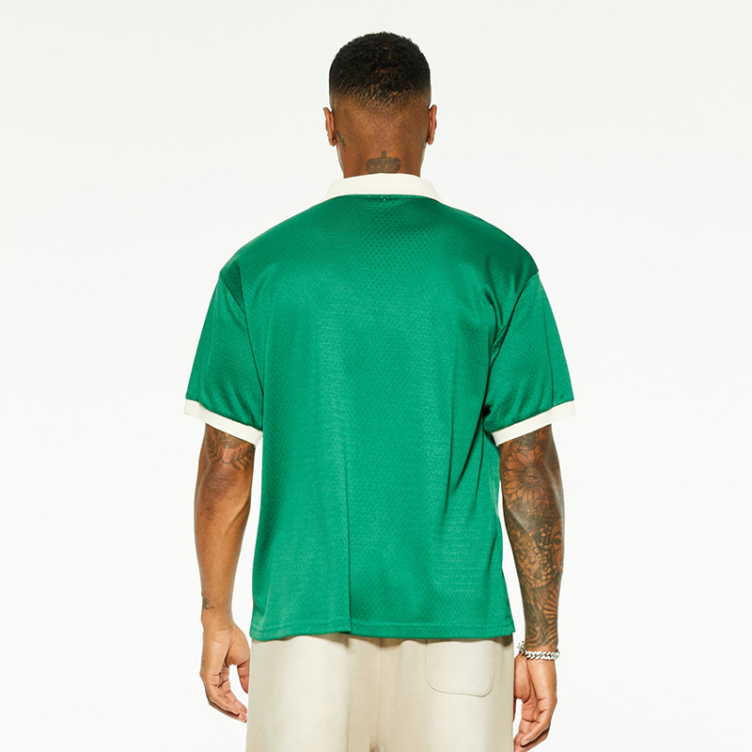 New mesh breathable casual polo shirts