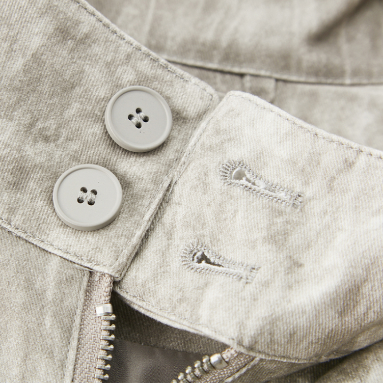 American retro wasteland style dirty-dye washed cargo jackets
