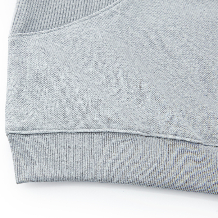 American retro splicing round neck loose sweatshirts