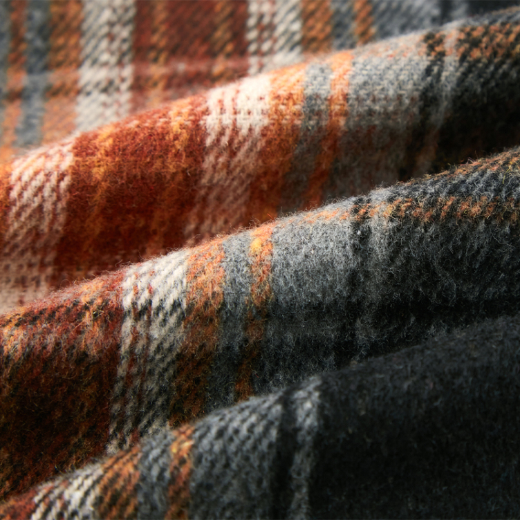 Tide fall new reversible plaid jackets