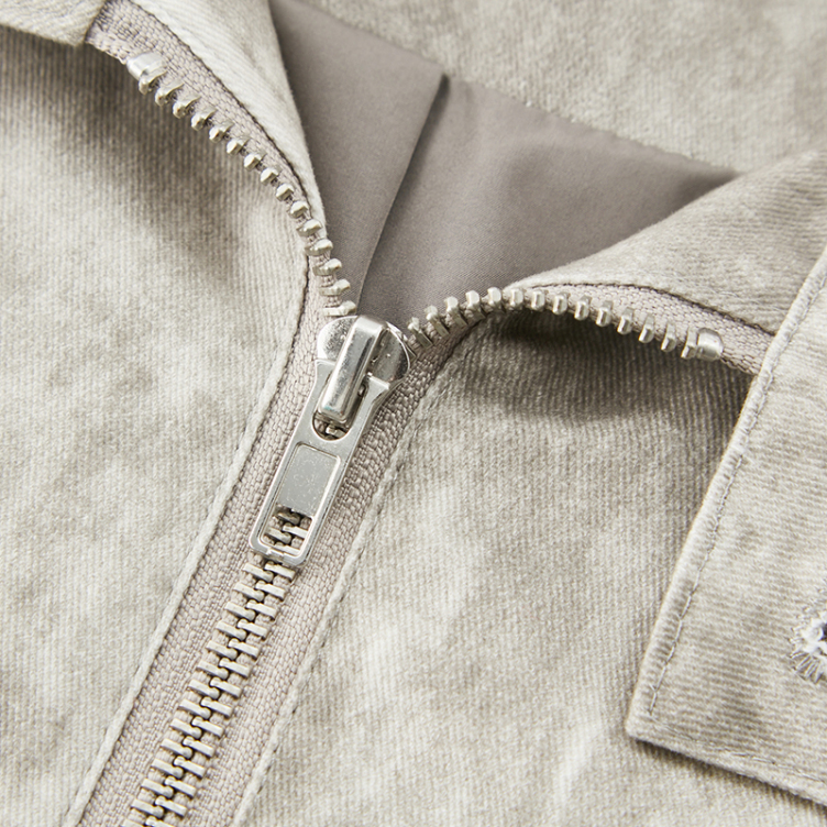 American retro wasteland style dirty-dye washed cargo jackets