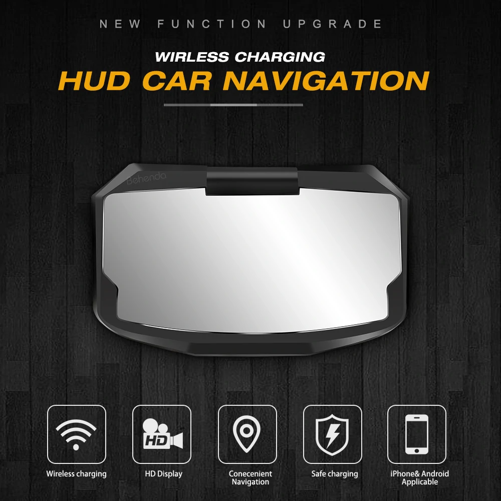 WOWTECHPROMOS HUD Car Navigation Projector: Drive Safely with Head-Up Display