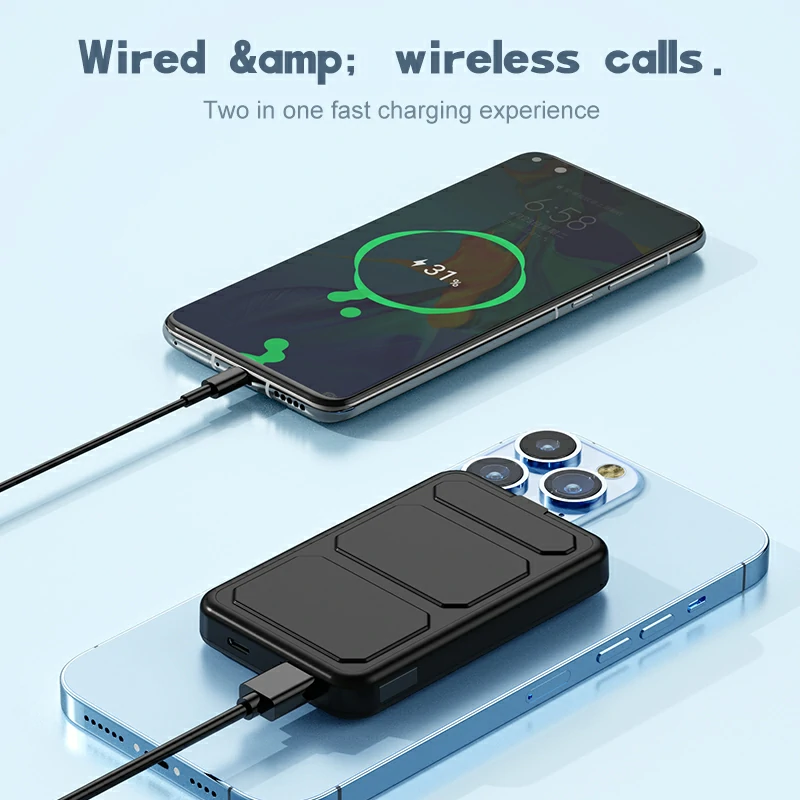 WOWTECHPROMOS: Fast Charging Magnetic Wireless Power Bank for On-the-Go