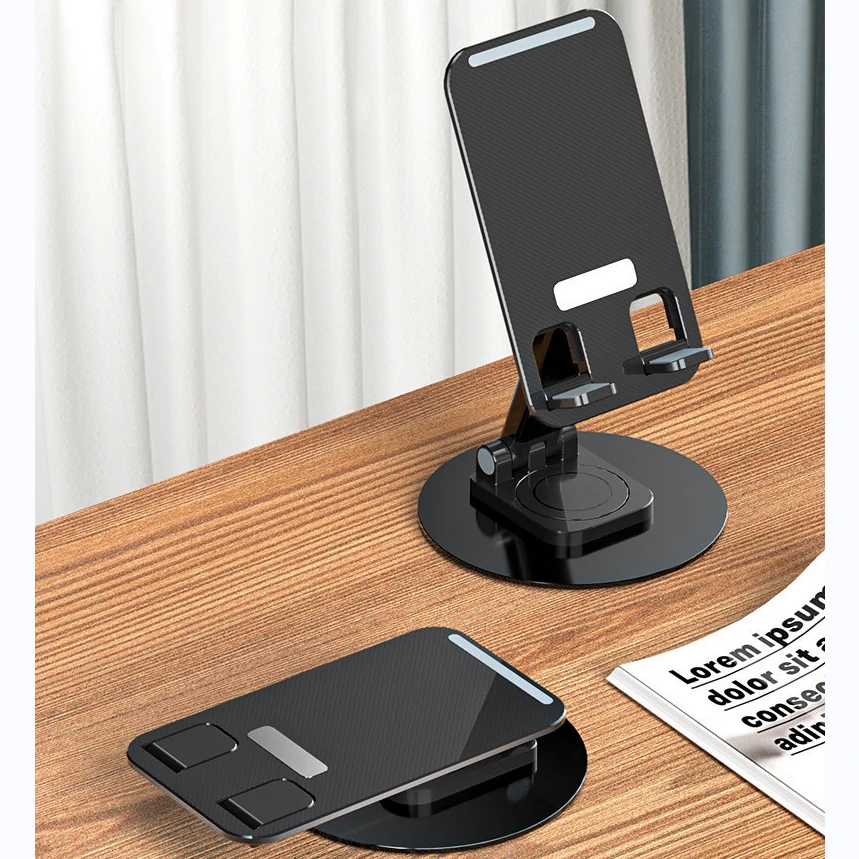WOWTECHPROMOS: 360° Foldable Adjustable Phone Holder for Optimal Viewing