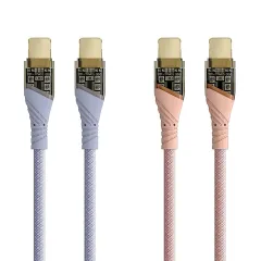 Luminous Transparent USB Cable with Smart Indicator Light