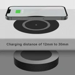 Invisible Wireless Charger Sleek Under-Desk Charging Solution