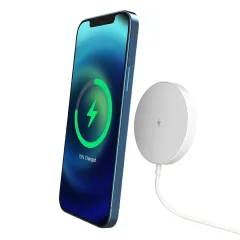 Mini Wireless Charger: Portable, Magnetic & Glowing