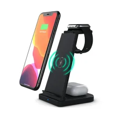 3-in-1 Wireless Charger: Multiifunctional & Durable Charging Solution