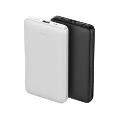 10000mah Portable Power Bank with Built-In Multi Cables