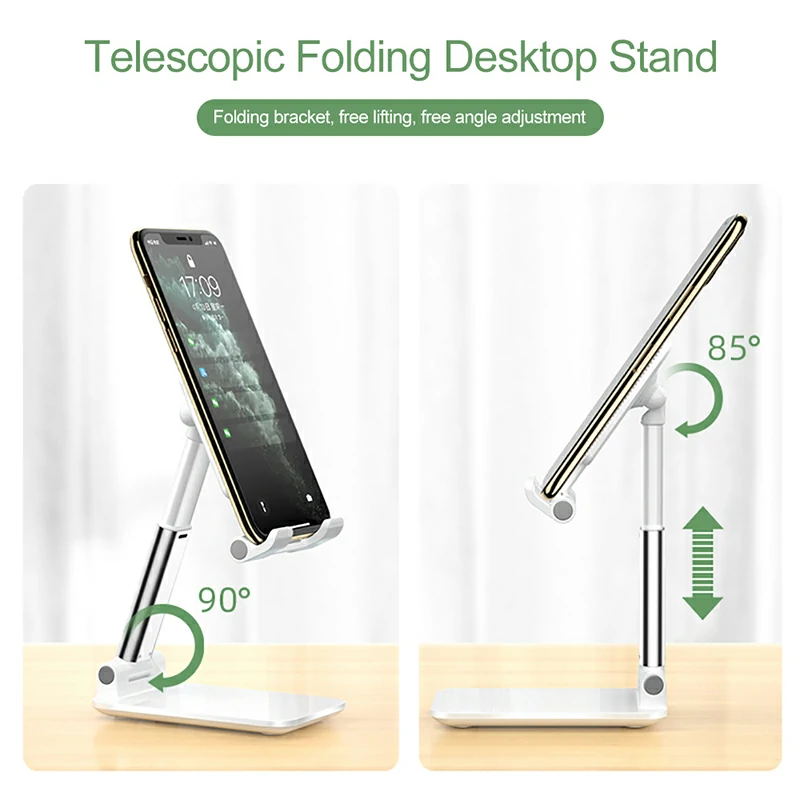 WOWTECHPROMOS: Adjustable Desk Phone Holder - Perfect for Any Device