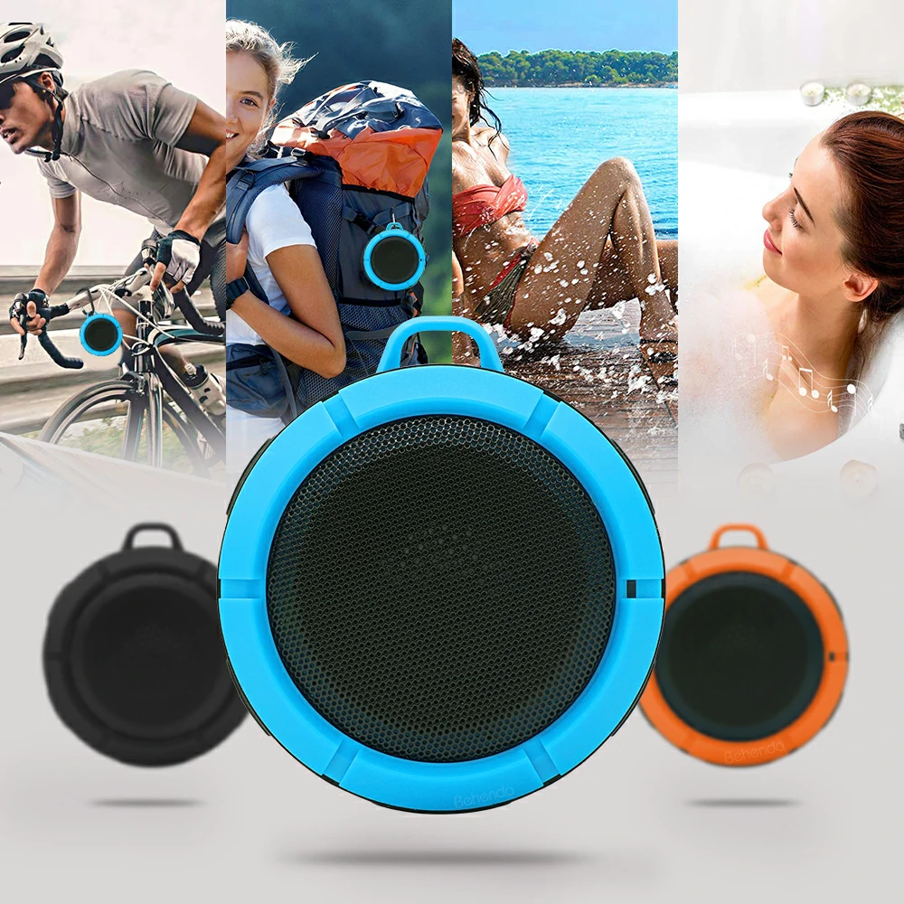 WOWTECHPROMOS Waterproof Bluetooth Speaker: Loud HD Sound On-the-Go