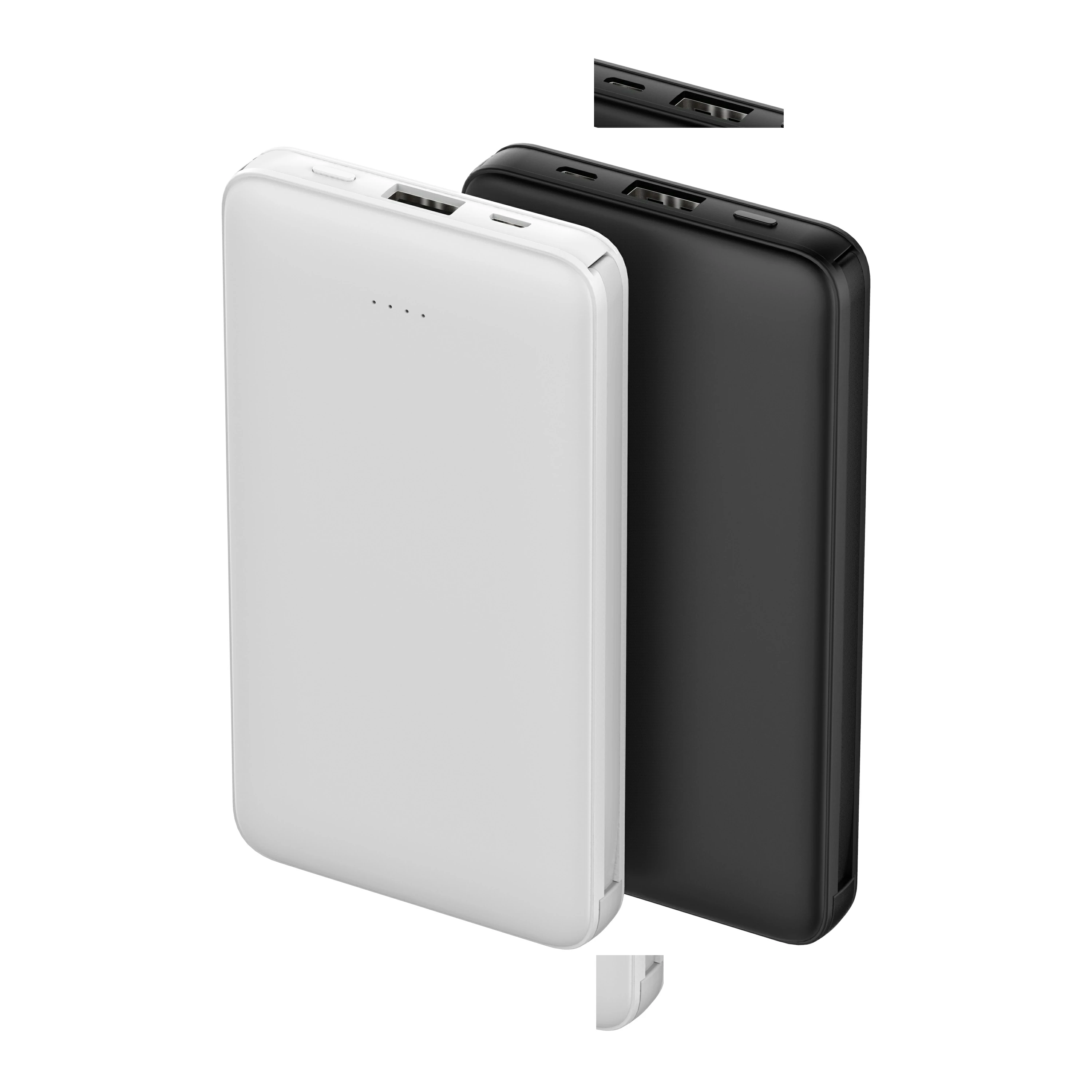 WOWTECHPROMOS: 10000mah Portable Power Bank with Built-In Multi Cables