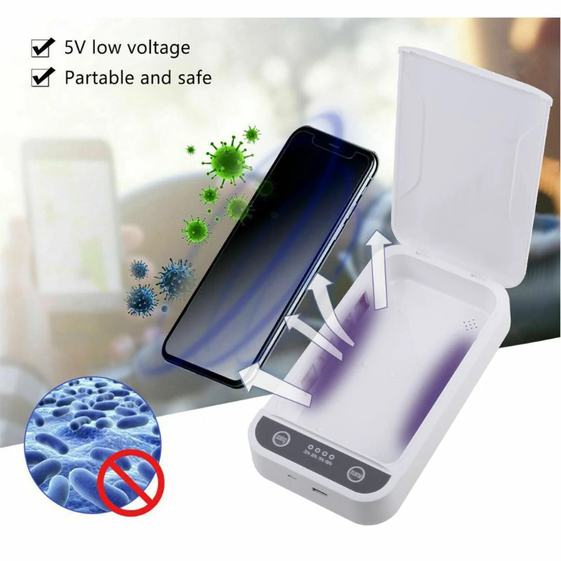 WOWTECHPROMOS UV-C Light Sanitizer Box: Safe Phone & Item Disinfection