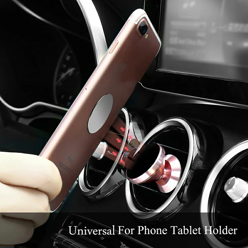 WOWTECHPROMOS Magnetic Car Phone Holder: Secure Grip, Adjustable & Durable Design