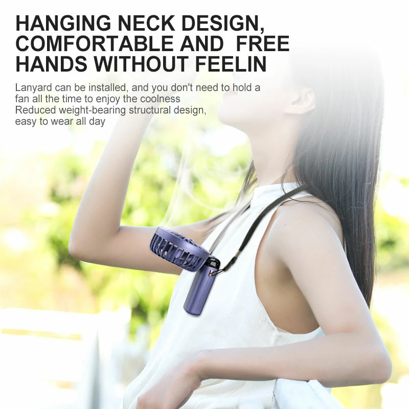 WOWTECHPROMOS: Mini Handheld Fan with Mobile Holder – Cool & Convenient