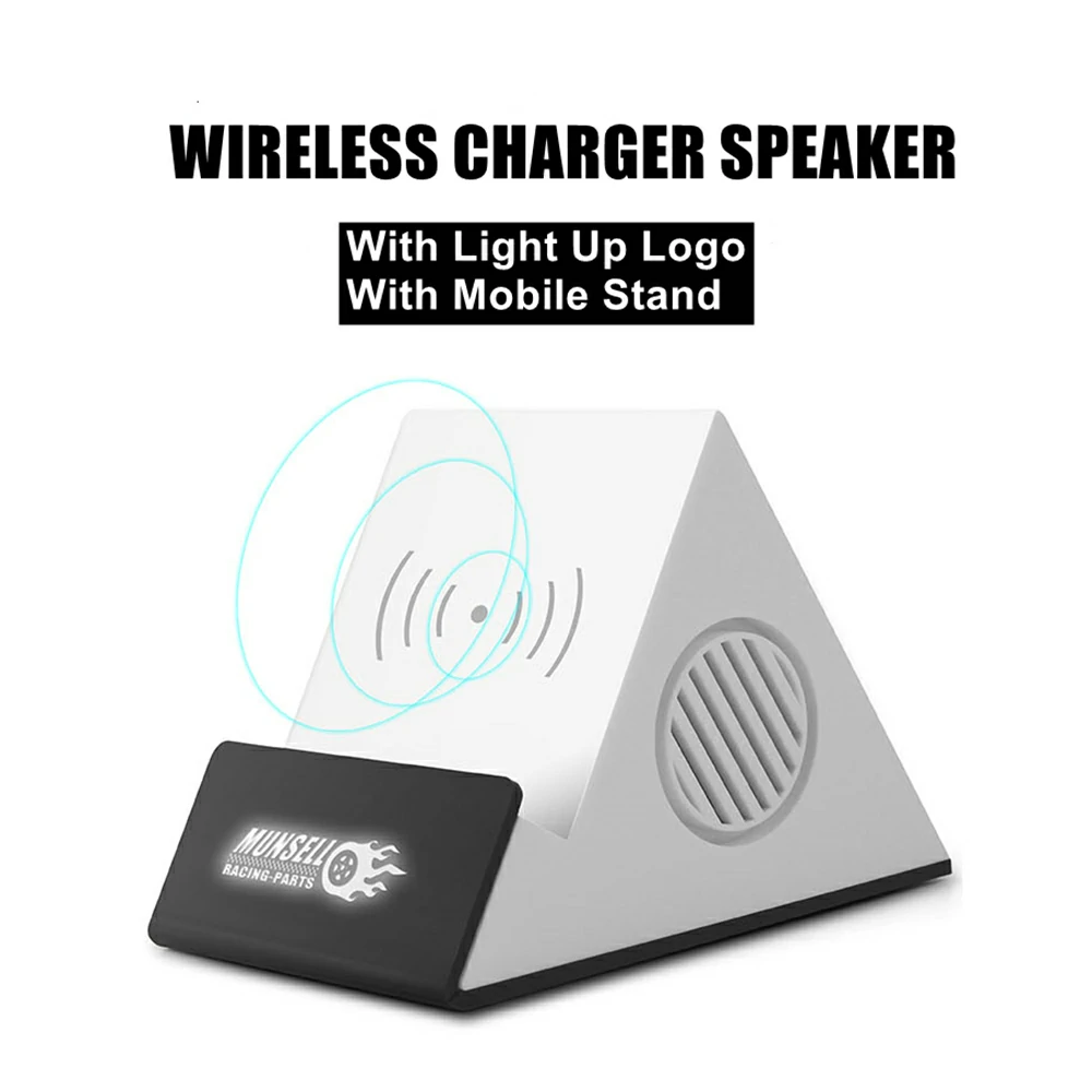 WOWTECHPROMOS: 3-in-1 Portable Bluetooth Speaker & Wireless Phone Charger