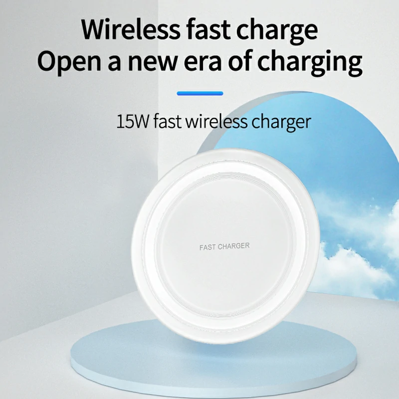 WOWTECHPROMOS Wireless Charging Pad: Universal Fast Charge for Latest Phones