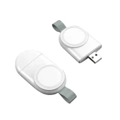 Premium USB Wireless Charger for iWatch- Quick, Magnetic & Travel-Friendly