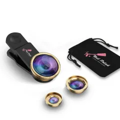 3-in-1 Rotating Phone Lens Set: Capture, Widen, Zoom