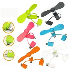 Versatile 3-in-1 Mobile Phone Fan