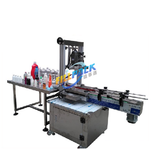Automatic capping machine, Screw capping machine for detergent bottle