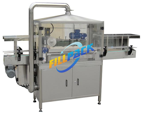 Ion air powder cleaning machine for filled bottle and tin can