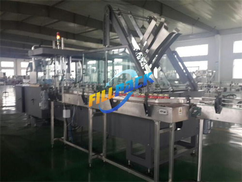 Case Packing & Shrink Wrapping Machine for aluminum can, bottle, jar
