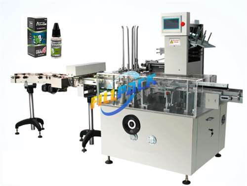 Paper Box Packaging Machine for Jar, Bottle, Blister, Satchet